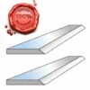 PROBOIS Fer De Dégauchisseuse 210 X 20 X 2.5 Mm - HSS 18% Top Qualité ! (jeu De 2)
