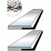 PROBOIS Fer De Dégauchisseuse 200 X 20 X 2.5 Mm Au Carbure (jeu De 2)