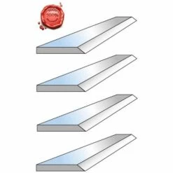 PROBOIS Fer De Dégauchisseuse 310 X 20 X 3.0 Pour Plana 4.1c - HSS 18% Top Qualité ! (jeu De 4)