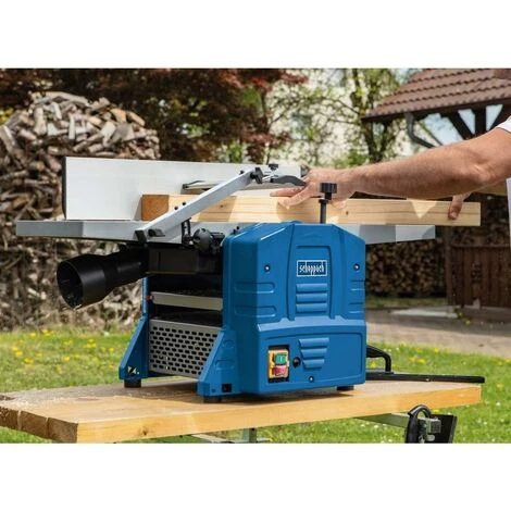 RABOT DEGAUCHISSEUSE 254MM SCHEPPACH HMS1080 +JEU DE 2 PIECES FERS DE RECHANGE 4 RABOT DEGAUCHISSEUSE 254MM SCHEPPACH HMS1080 +JEU DE 2 PIECES FERS DE RECHANGE – Image 2