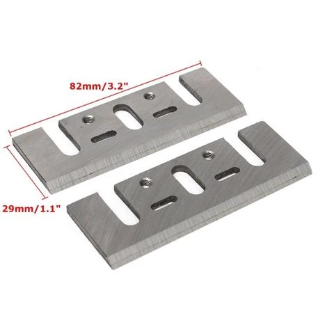 MOHOO 2Pcs Electrique Raboteuse Lame De Rabot HSS Rechange 82x29x3mm Pr Makita 1900B 3 MOHOO 2Pcs Electrique Raboteuse Lame De Rabot HSS Rechange 82x29x3mm Pr Makita 1900B