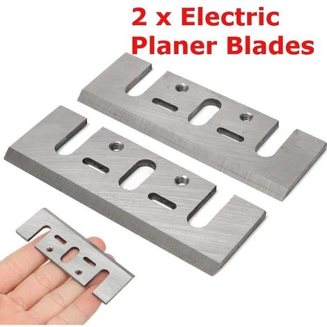 MOHOO 2Pcs Electrique Raboteuse Lame De Rabot HSS Rechange 82x29x3mm Pr Makita 1900B 5 MOHOO 2Pcs Electrique Raboteuse Lame De Rabot HSS Rechange 82x29x3mm Pr Makita 1900B – Image 3
