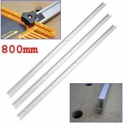 ZEBRAA T-slot T-tracks Outils à Travailler Le Bois Miter Routeur Table Fixture Outil Travail Bois Menuisier 800mm