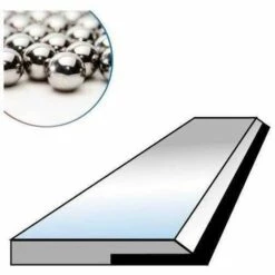 PROBOIS Fer De Dégauchisseuse 260 X 20 X 2.5 Mm Au Carbure