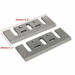 ZEBRAA 2Pcs Electrique Raboteuse Lame De Rabot HSS Rechange 82x29x3mm Pr Makita 1900B