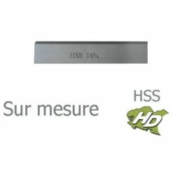 HD OUTILLAGE Fer De Dégauchisseuse HSS18% - 155x30x3 Mm