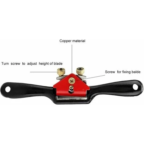 Fei Yu Raboteuse Manuelle – Rayons Plats Réglables, Outil Manuel De Charpentier, 22,9 Cm 4 Fei Yu Raboteuse Manuelle – Rayons Plats Réglables, Outil Manuel De Charpentier, 22,9 Cm – Image 2