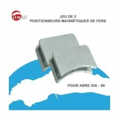 Leman - Jeu De 2 Positionneurs De Fers Magnétiques Pour Arbre Diam60 Mm - 380.700.060 -Dégauchisseuse Sales 84828 3