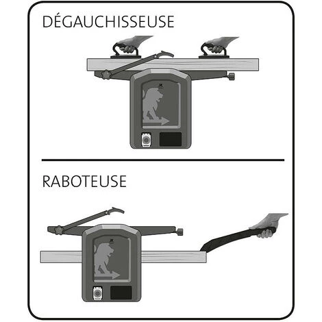 PEUGEOT PSP Peugeot - Raboteuse Dégauchisseuse L:204mm 1500W Avec Aspiration Intégrée Avec 2 Fers - EnergyPlane-204ASP 7 PEUGEOT PSP Peugeot - Raboteuse Dégauchisseuse L:204mm 1500W Avec Aspiration Intégrée Avec 2 Fers - EnergyPlane-204ASP – Image 5